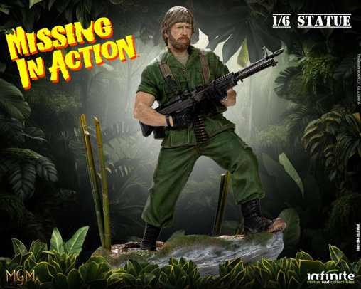 Missing in Action: James Braddock, Statue von Infinite Statue