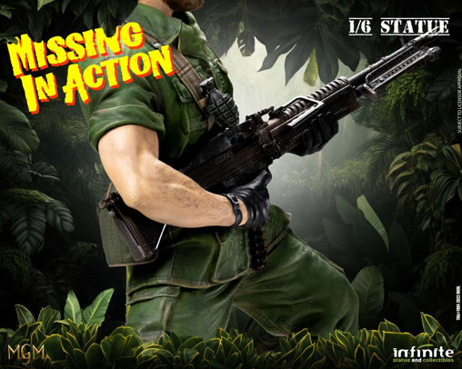 Missing in Action: James Braddock, Statue von Infinite Statue