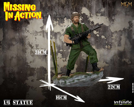 Missing in Action: James Braddock, Statue von Infinite Statue