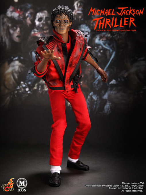 Gods of Music: Michael Jackson - Thriller, 1/6 Figur von Hot Toys