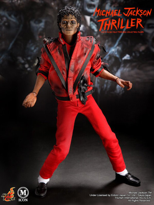 Gods of Music: Michael Jackson - Thriller, 1/6 Figur von Hot Toys