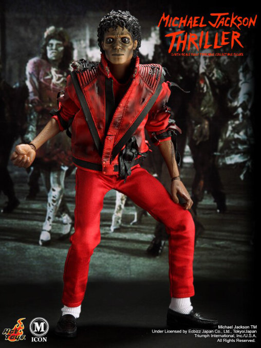 Gods of Music: Michael Jackson - Thriller, 1/6 Figur von Hot Toys