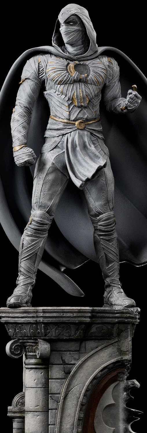Moon Knight: Steven Grant - Mr. Knight, Statue von Iron Studios