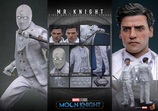 Moon Knight: Mr. Knight, 1/6 Figur von Hot Toys