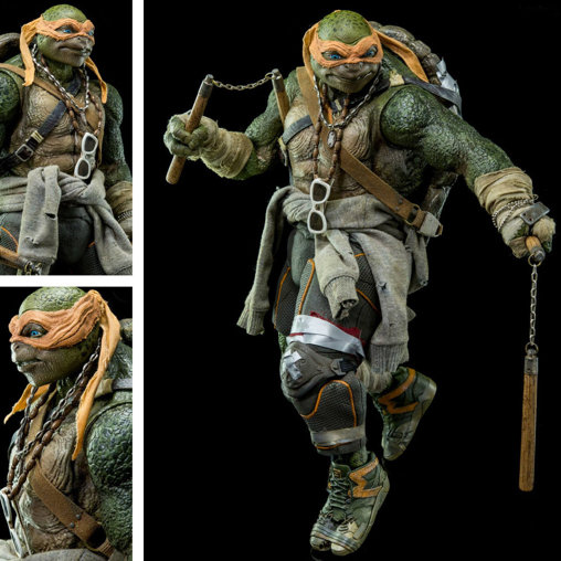 Teenage Mutant Ninja Turtles: Michelangelo, 1/6 Figur