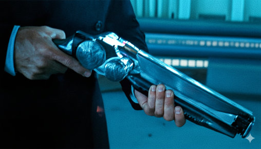 Minority Report: Sonic Shotgun - Screen-Used Stunt Prop, Fertig-Modell von Prop Department
