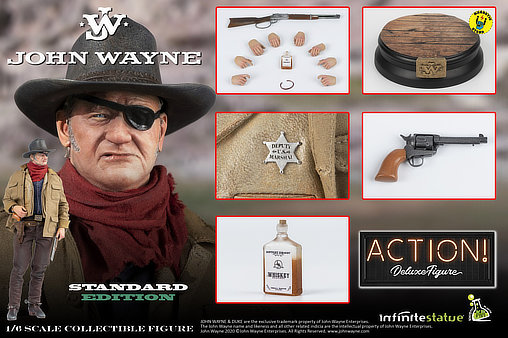 Der Marshal: Reuben J. Cogburn, 1/6 Figur von Infinite Statue