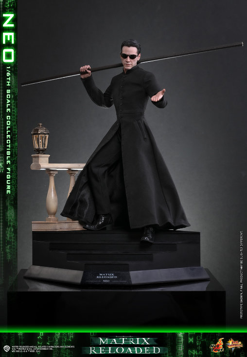 The Matrix Reloaded: Neo, 1/6 Figur von Hot Toys