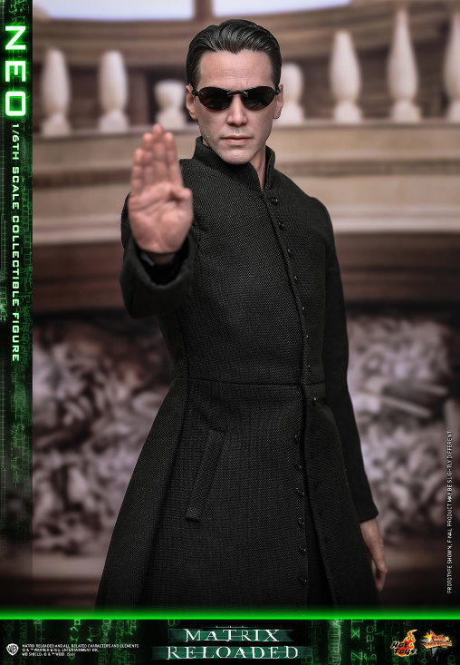 The Matrix Reloaded: Neo, 1/6 Figur von Hot Toys
