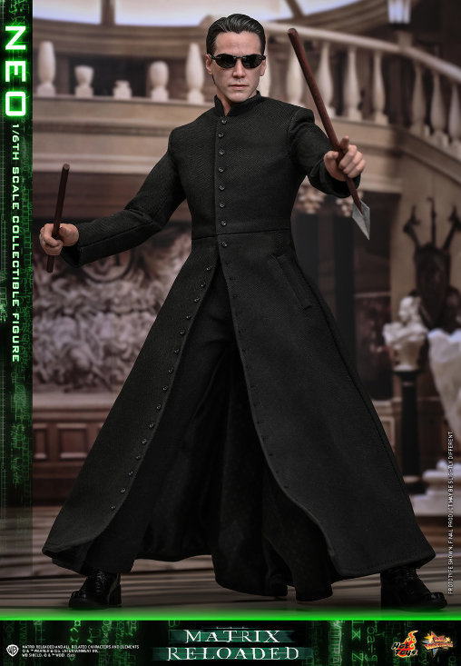 The Matrix Reloaded: Neo, 1/6 Figur von Hot Toys
