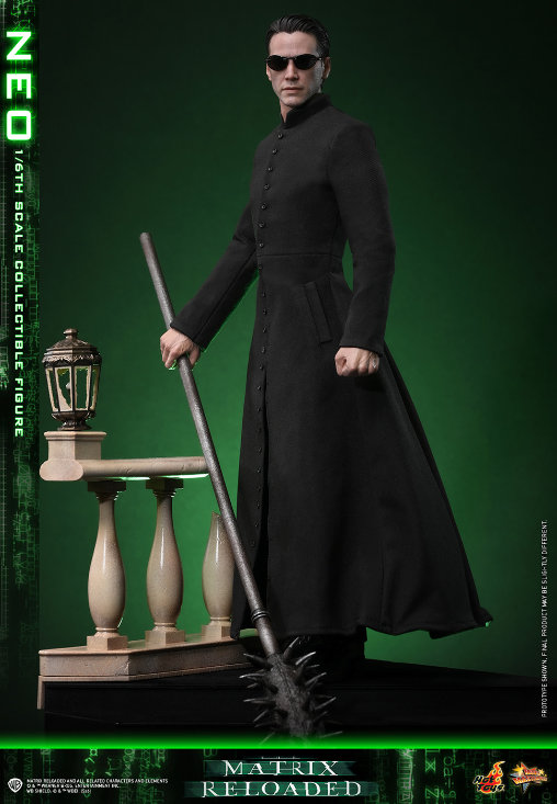 The Matrix Reloaded: Neo, 1/6 Figur von Hot Toys