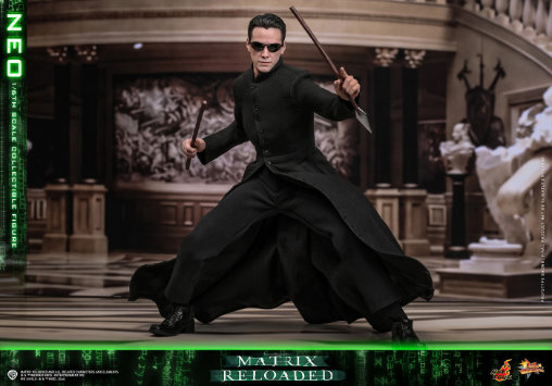 The Matrix Reloaded: Neo, 1/6 Figur von Hot Toys