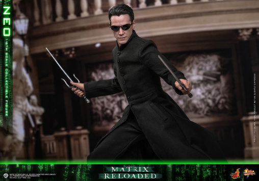 The Matrix Reloaded: Neo, 1/6 Figur von Hot Toys
