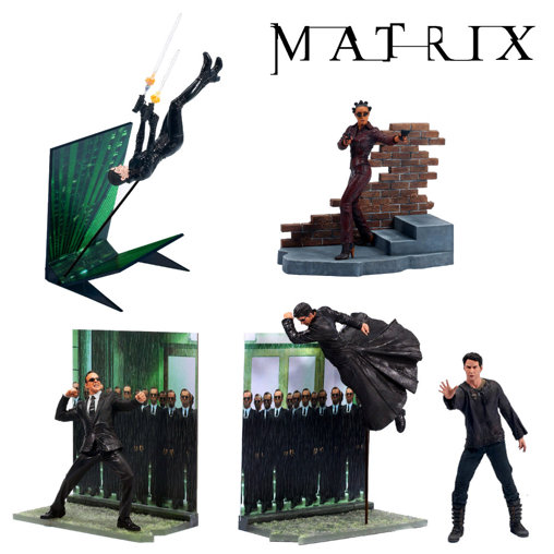 The Matrix: 5er Figuren Set, Action-Figuren