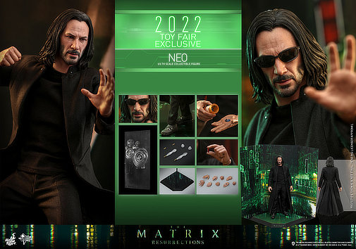 The Matrix Resurrections: Neo, 1/6 Figur von Hot Toys