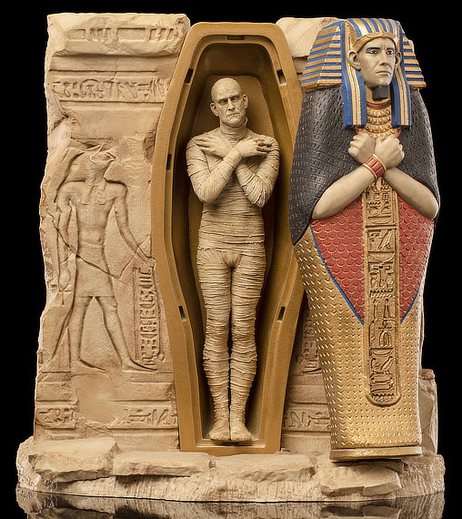 Die Mumie: The Mummy Diorama - Deluxe, Statue von Iron Studios