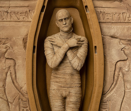 Die Mumie: The Mummy Diorama - Deluxe, Statue von Iron Studios