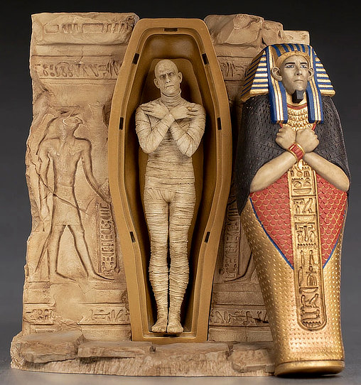 Die Mumie: The Mummy Diorama - Deluxe, Statue von Iron Studios