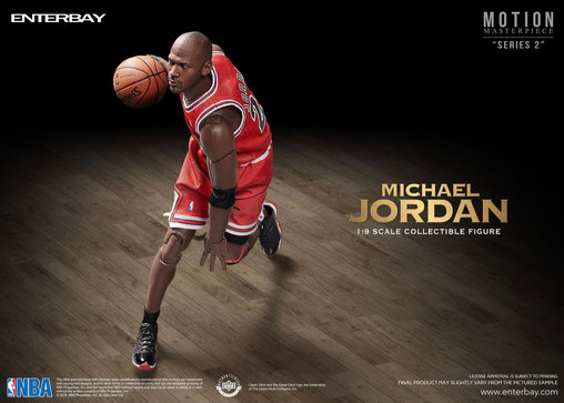 NBA: Michael Jordan - Motion Masterpiece Series 2, 1/9 Figur von Enterbay