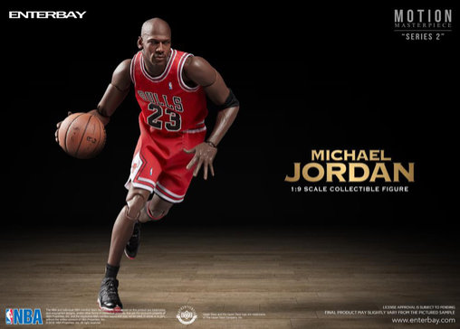NBA: Michael Jordan - Motion Masterpiece Series 2, 1/9 Figur von Enterbay