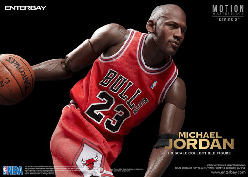 NBA: Michael Jordan - Motion Masterpiece Series 2, 1/9 Figur von Enterbay
