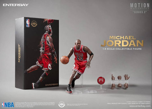 NBA: Michael Jordan - Motion Masterpiece Series 2, 1/9 Figur von Enterbay