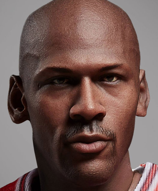 NBA: Michael Jordan - Motion Masterpiece Series 2, 1/9 Figur von Enterbay