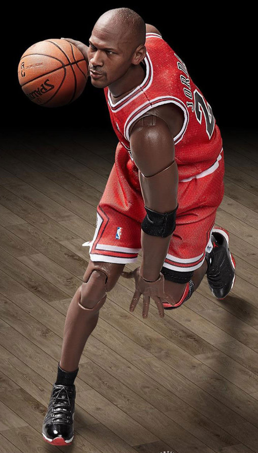 NBA: Michael Jordan - Motion Masterpiece Series 2, 1/9 Figur von Enterbay