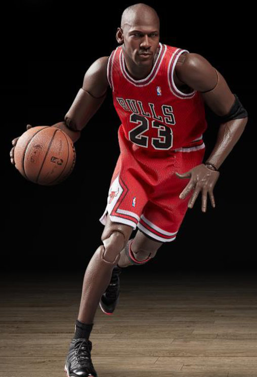 NBA: Michael Jordan - Motion Masterpiece Series 2, 1/9 Figur von Enterbay