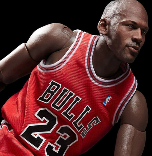 NBA: Michael Jordan - Motion Masterpiece Series 2, 1/9 Figur von Enterbay