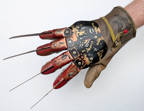 Nightmare on Elm Street 4: Freddy Krueger Handschuh, Fertig-Modell von SPACEart