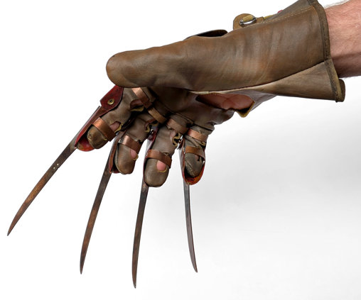 Nightmare on Elm Street 4: Freddy Krueger Handschuh, Fertig-Modell von SPACEart
