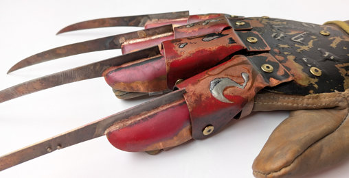 Nightmare on Elm Street 4: Freddy Krueger Handschuh, Fertig-Modell von SPACEart