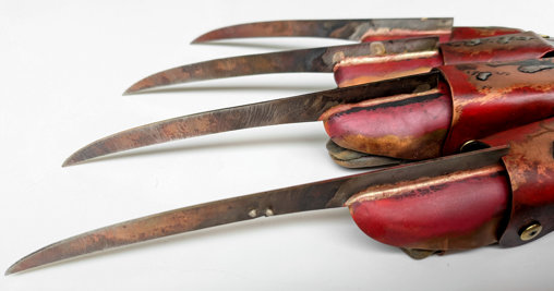 Nightmare on Elm Street 4: Freddy Krueger Handschuh, Fertig-Modell von SPACEart