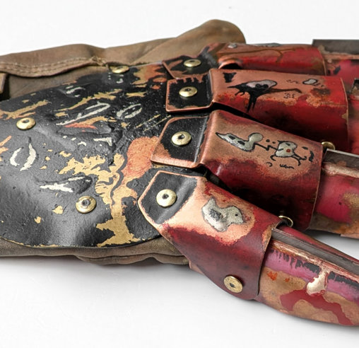 Nightmare on Elm Street 4: Freddy Krueger Handschuh, Fertig-Modell von SPACEart