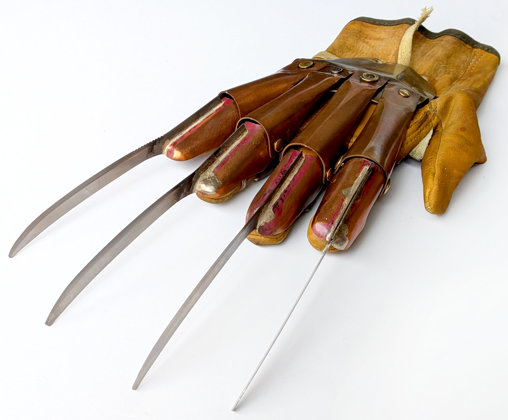 Nightmare on Elm Street 2: Freddy Krueger Handschuh, Fertig-Modell von SPACEart