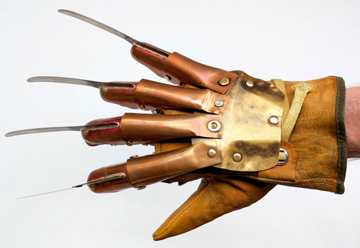 Nightmare on Elm Street 2: Freddy Krueger Handschuh, Fertig-Modell von SPACEart