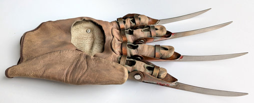 Nightmare on Elm Street 5: Freddy Krueger Handschuh, Fertig-Modell von SPACEart