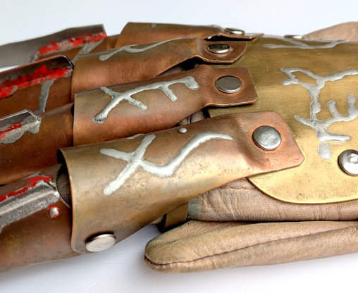 Nightmare on Elm Street 5: Freddy Krueger Handschuh, Fertig-Modell von SPACEart