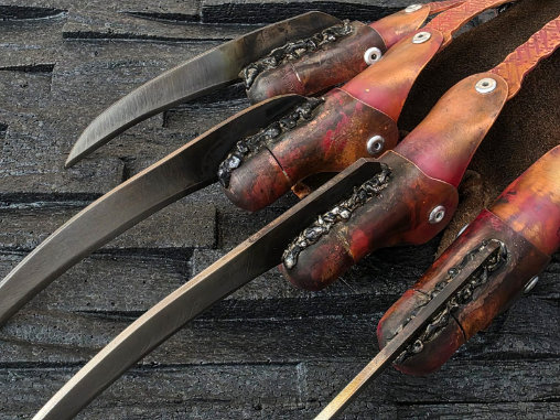 Nightmare on Elm Street - Remake 2010: Freddy Krueger Handschuh, Fertig-Modell von SPACEart