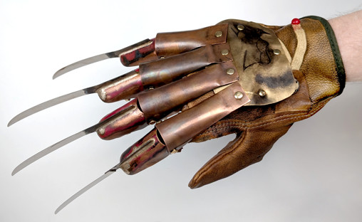 Nightmare on Elm Street 1: Freddy Krueger Handschuh, Fertig-Modell von SPACEart