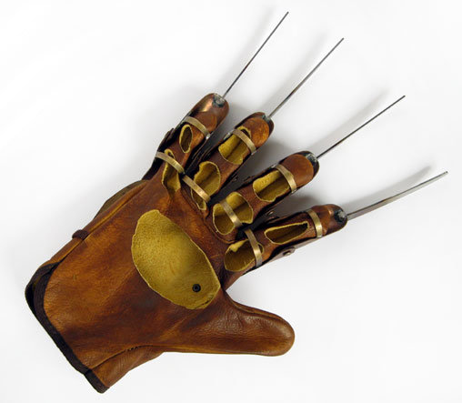 Nightmare on Elm Street 3: Freddy Krueger Handschuh, Fertig-Modell von SPACEart
