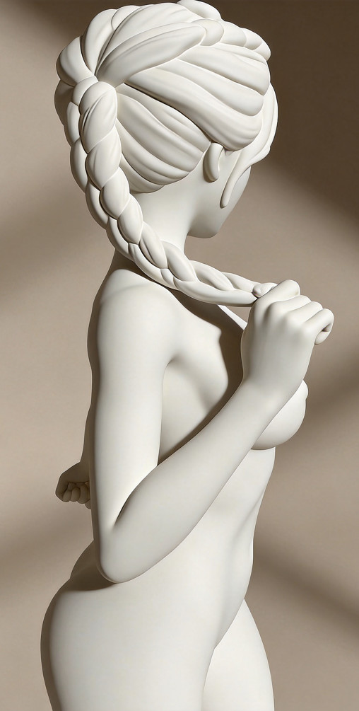 Opus Erotica: Barely Rolling Girl von SPACEart, weitere Produktansicht 15