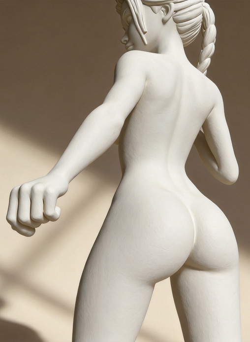 Opus Erotica: Barely Rolling Girl von SPACEart, weitere Produktansicht 18