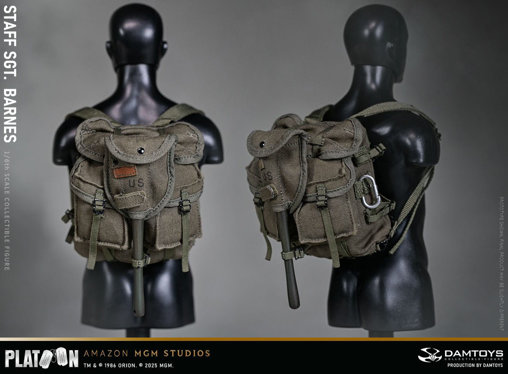 Platoon: Staff Sergeant Barnes, 1/6 Figur von Damtoys
