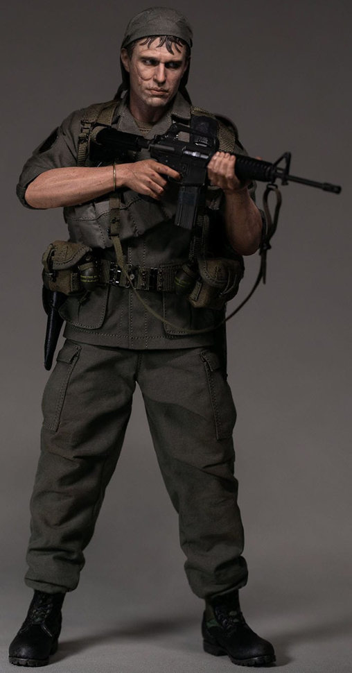 Platoon: Staff Sergeant Barnes, 1/6 Figur von Damtoys