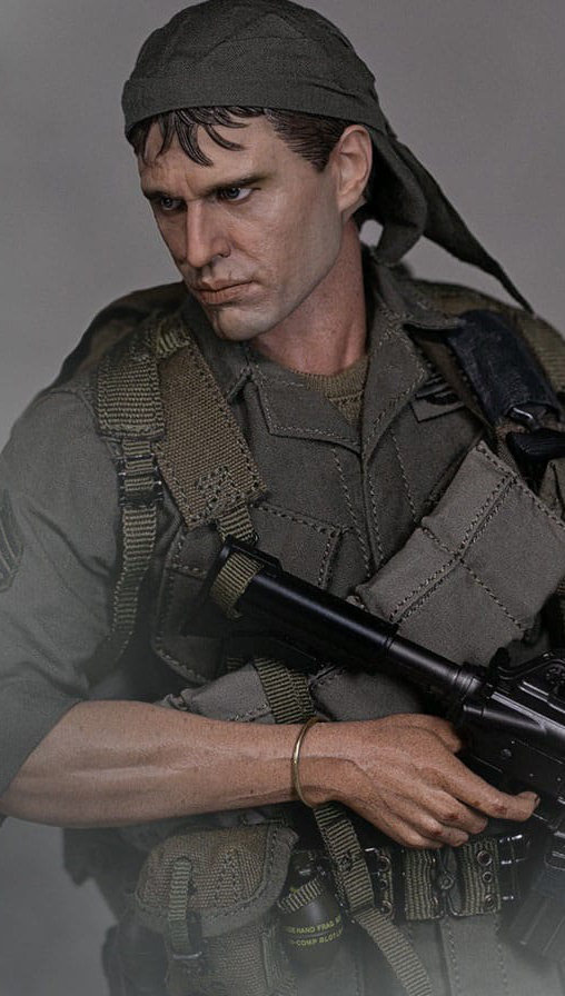Platoon: Staff Sergeant Barnes, 1/6 Figur von Damtoys