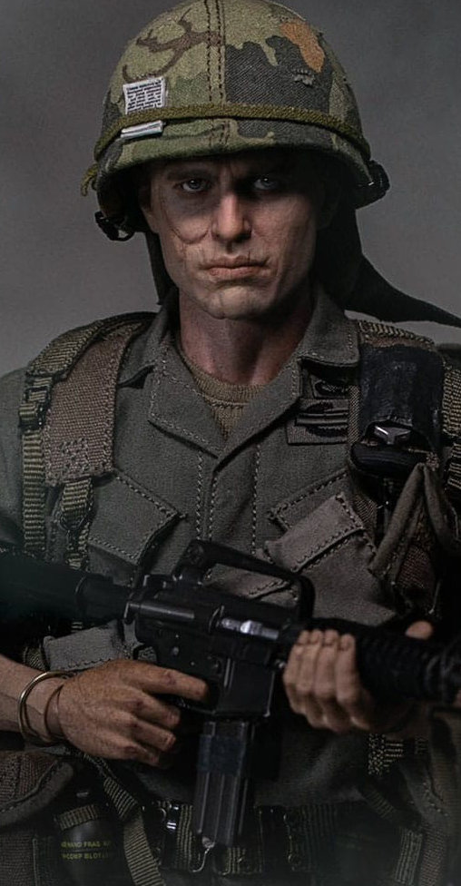 Platoon: Staff Sergeant Barnes, 1/6 Figur von Damtoys