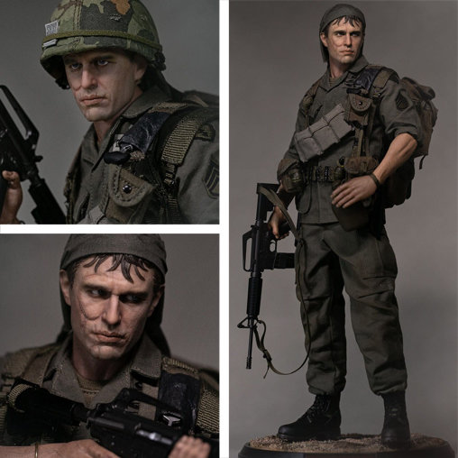 Platoon: Staff Sergeant Barnes, 1/6 Figur von Damtoys