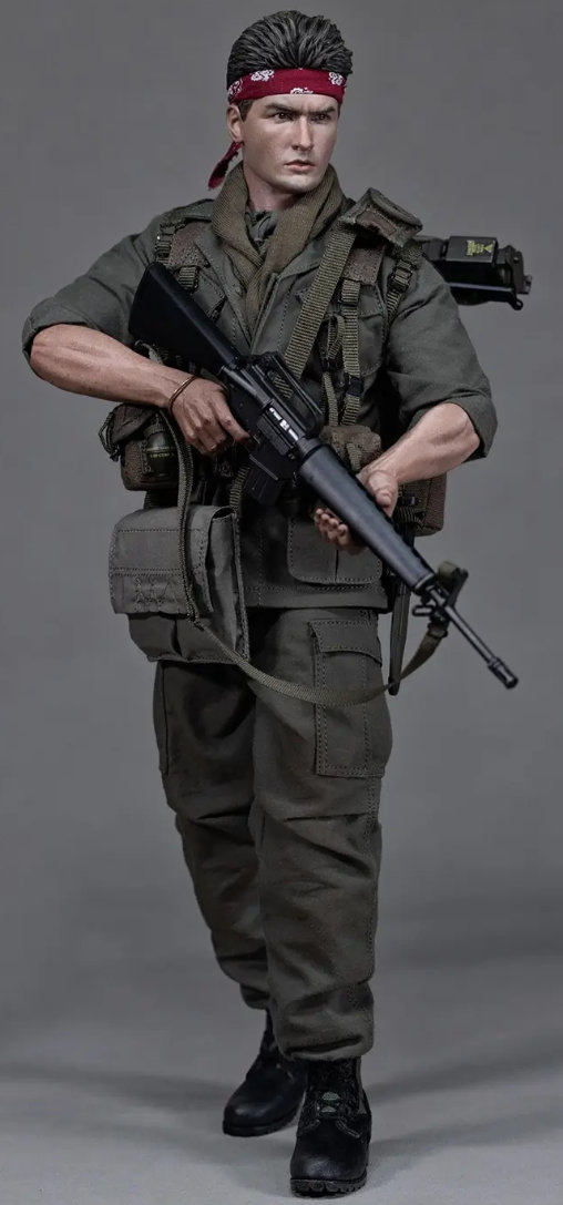Platoon: Chris Taylor, 1/6 Figur von Damtoys